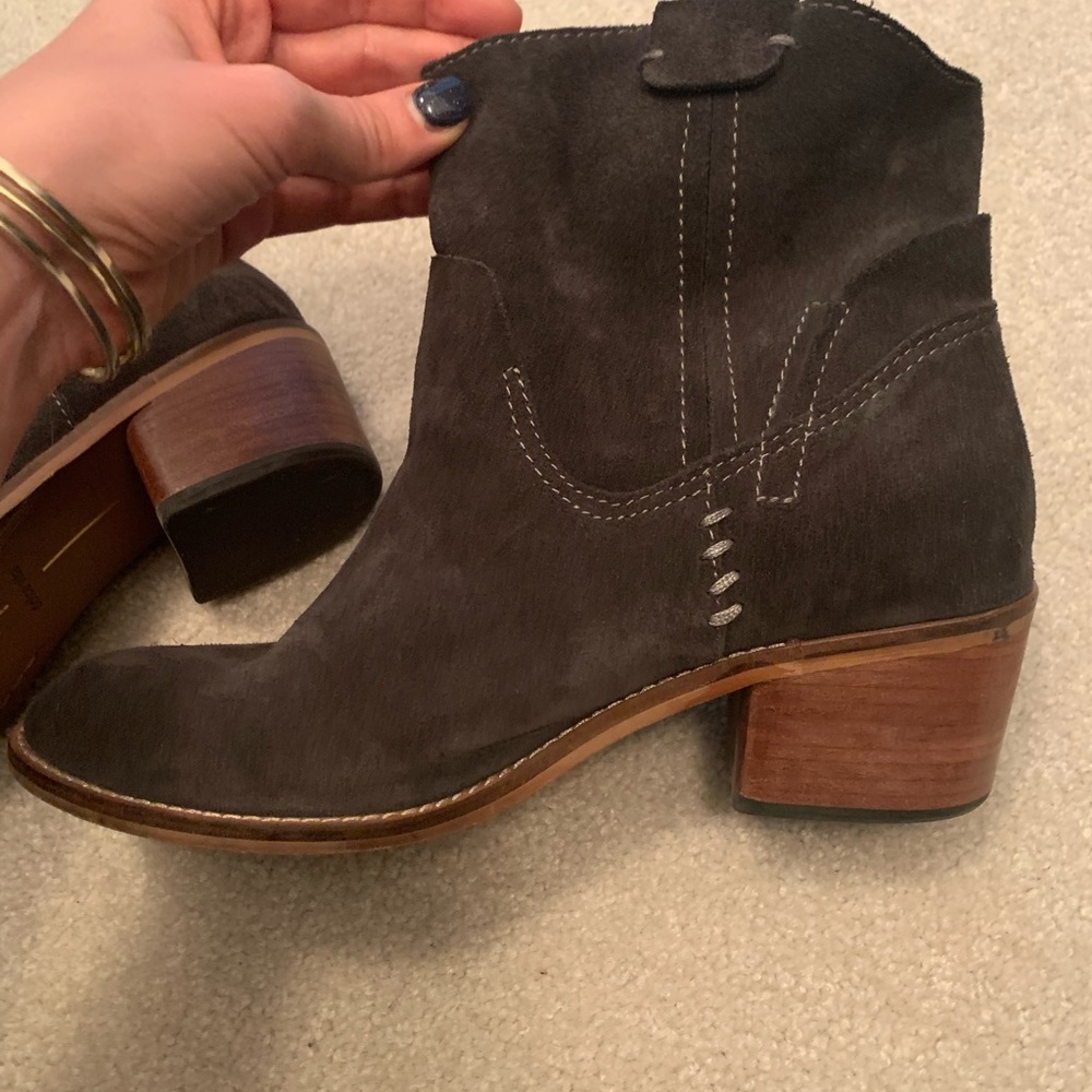 Dolce Vita dark gray booties